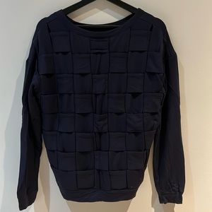 Unique patchwork vintage sweater